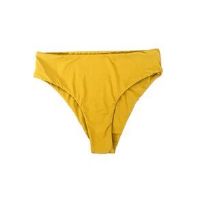 Slate Swim Mustard Yellow Bikini Swim Suit Bottoms‎ Size XS